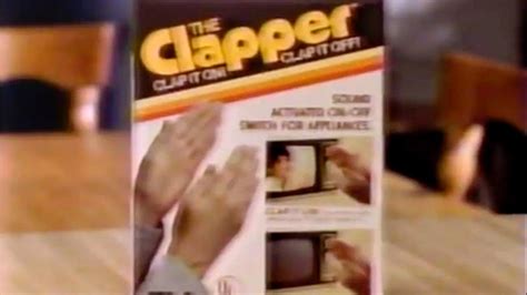 THE CLAPPER - 1984 Commercial - YouTube