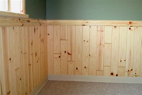 Get That Rustic Look With Knotty Pine Beadboard Paneling | Free Nude ...