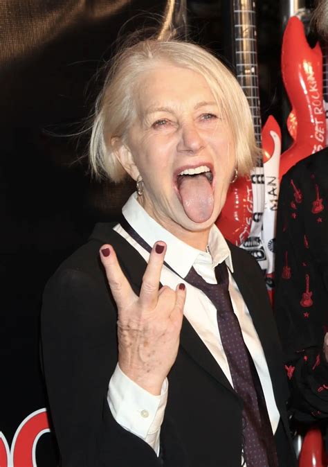 HELEN MIRREN at School of Rock Broadway Opening Night in New York 12/06 ...