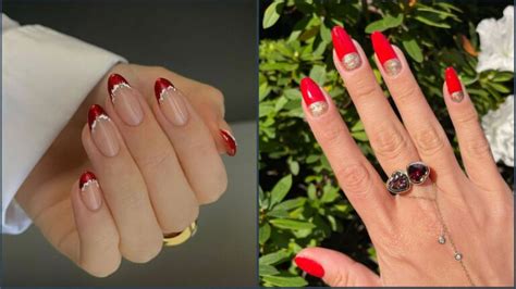 15 Red Bridal Nail Art Designs for 2023