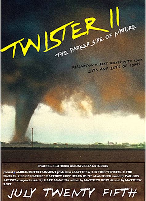 Twister 2 movie poster by mattropp44 on DeviantArt