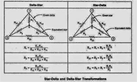 Star-Delta and Delta-Star transformation - Electrical Engineering Books