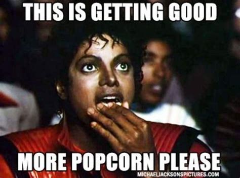 Pin by Golden Treasure on Clapbacks | Michael jackson popcorn meme ...