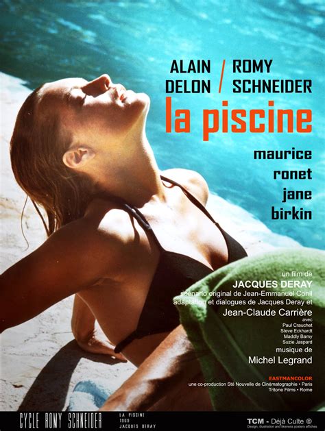 La Piscine (The Swimming Pool) 1969 Jacques Deray | Poster By Tcmdejaculte