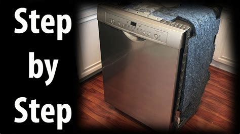 How to Install a Dishwasher Step by Step - It's Easy! - YouTube