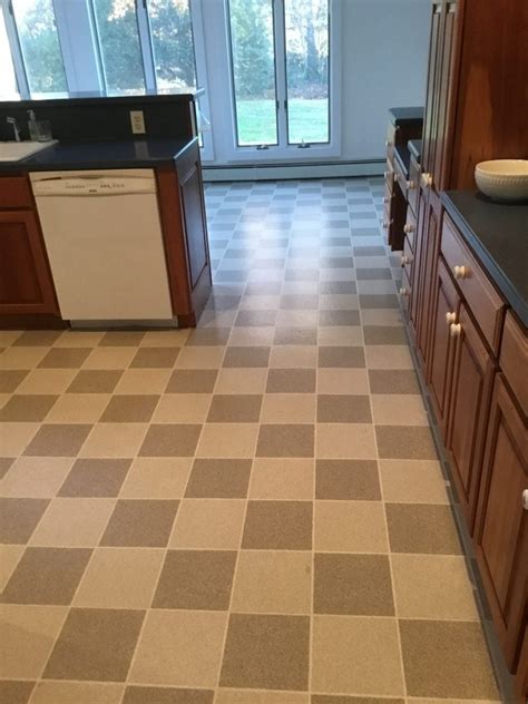 Laminate Floor Install Over Linoleum in Madison NJ - Monk's