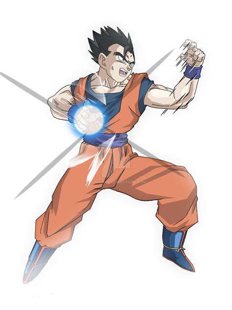 Render - Ultimate Gohan w/ Ki wave by Consiglii on DeviantArt