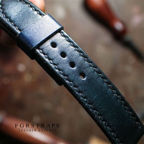 Vintage blue leather watch straps | Leather watch strap, Blue leather ...