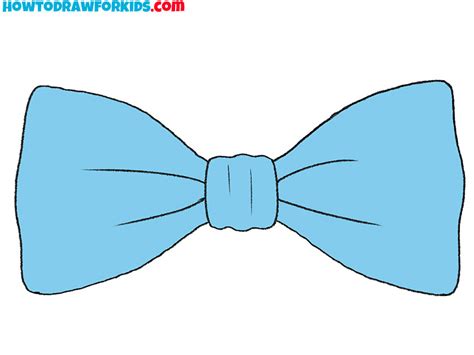 How to Draw a Bow Tie - Easy Drawing Tutorial For Kids