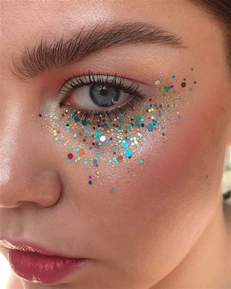 New Year’s Eve Glitter Confetti Makeup Looks On Instagram | Makeup.com