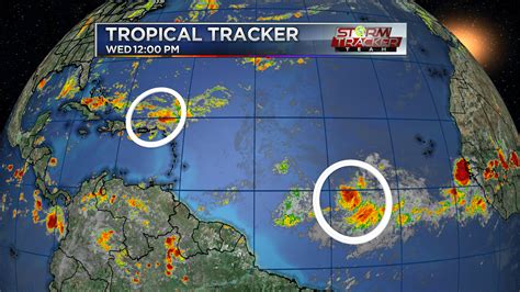 Tropical Update: We continue to watch two tropical waves in the ...