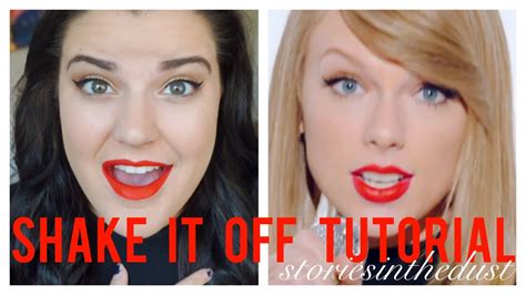 Taylor Swift "Shake It Off" Makeup Tutorial | storiesinthedust - YouTube