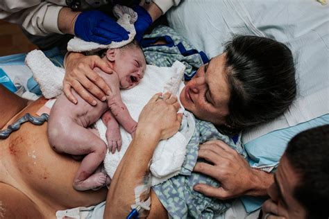 Baby's First Cry Like Angel Comes To happiness for all mothers in the world