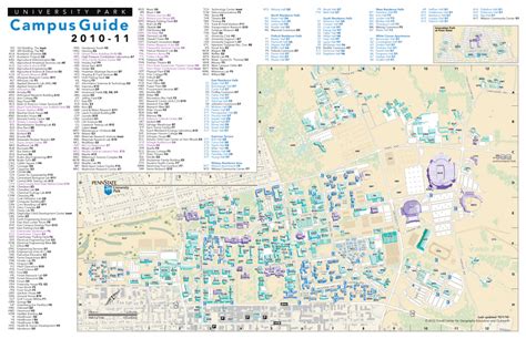 Penn State Parking Map - Printable Map