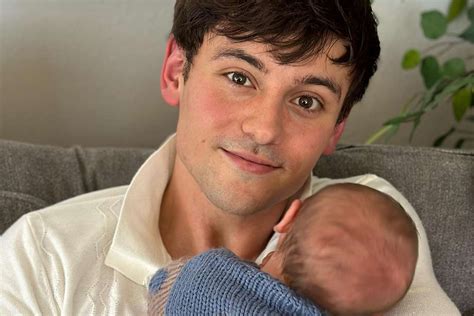 Tom Daley Shares First Photos of Baby Son Phoenix