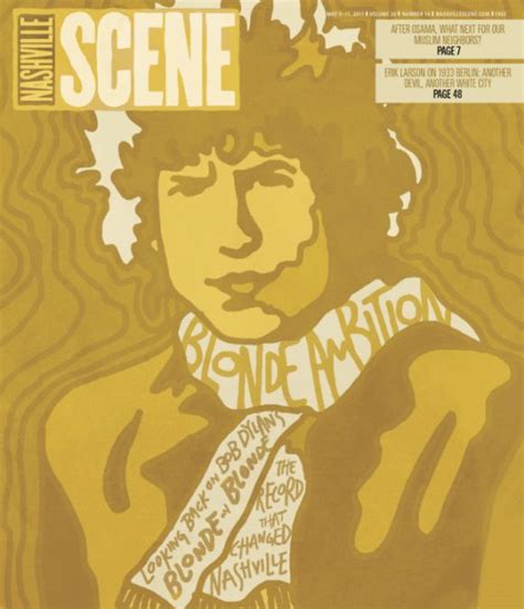 Nashville Scene Magazine, Bob Dylan front cover