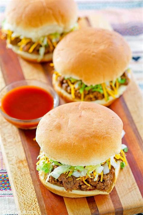 Taco Bell Bell Beefer Sandwich - CopyKat Recipes | Recipe | Loose meat ...