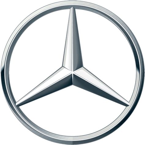 Download Mercedes Benz Logo Silver | Wallpapers.com