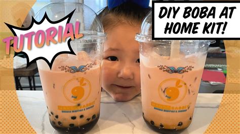 Bubble tea home kits - litybuy