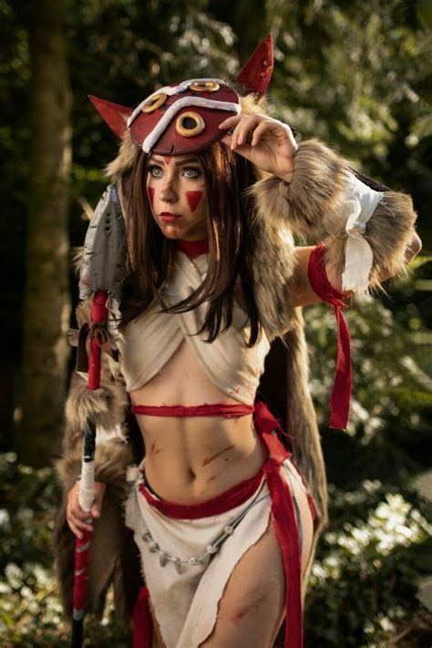 Satiella cosplaying as Princess Mononoke Hime in 2020 | Princess ...