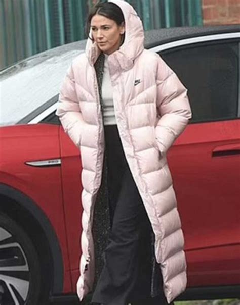 Fool Me Once 2023 Michelle Keegan Hooded Puffer Coat | Maya Coat