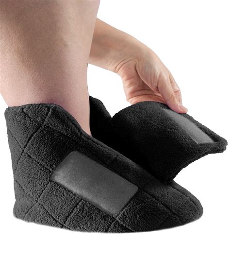 Women’s Superb Comfort Extra Wide Bootie Slippers for Seniors With ...