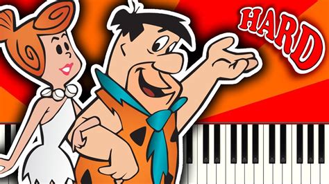 THE FLINTSTONES THEME - Piano Tutorial - YouTube