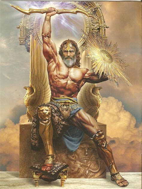 Zeus (Jupiter) - Greek God - King of the Gods and men. | Greek ...