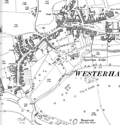 1896 O.S. map - Westerham Heritage