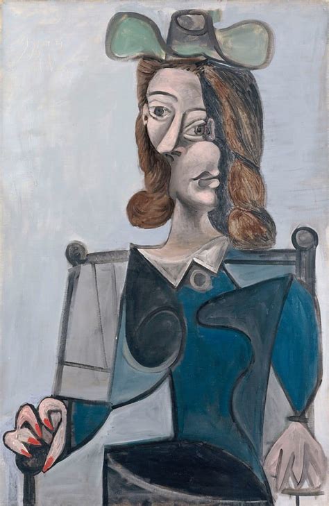 Picasso Woman in a Hat (1941) Dora Maar Art Picasso, Picasso Portraits ...