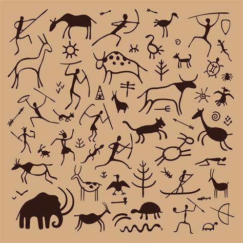 Prehistoric Cave Art Animals