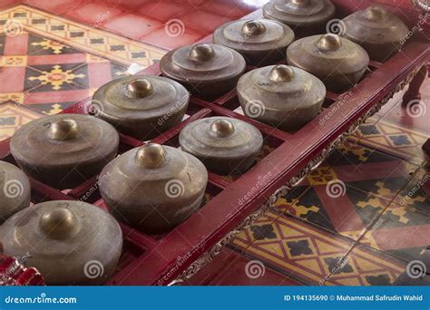 Gamelan Bonang Music Instuments Stock Photo - Image of percussion ...