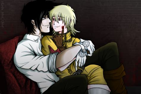 I smeared myself, Master. Can you help me? - Alucard X Seras Victoria ...