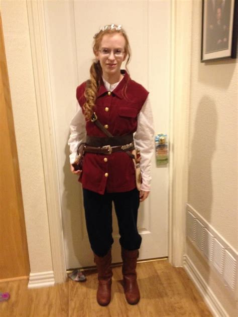 So, here's my costume. Lucy Pevensie, from The Chronicles of Narnia ...