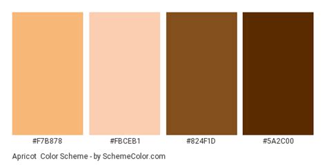 Apricot Color Scheme » Brown » SchemeColor.com