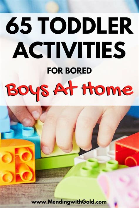 65 Toddler Activities For Boys At Home (+ Free Printable) | Fun ...