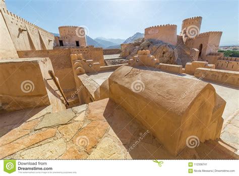 Nakhal Fort, in Nakhal, Oman Editorial Photo - Image of national ...