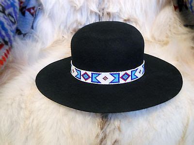 BILLY JACK MOVIE REPLICA HANDLOOMED BEADED HATBAND/INDIAN JOE ROUND ...