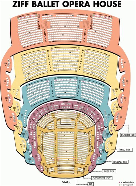 Opera House Boston Seating Chart - Draw Stunning Portraits