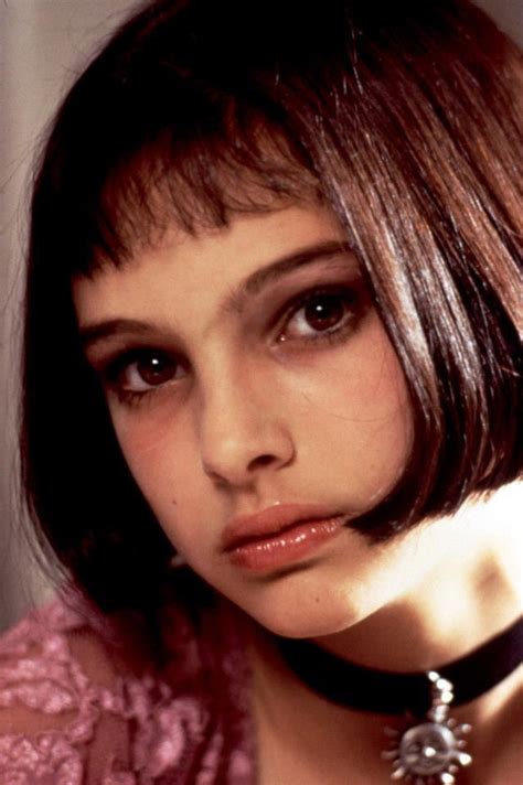 A very young Natalie Portman as Mathilda in Leon The Professional 1994 ...