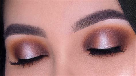 How To Brown Halo Eye Makeup Tutorial - YouTube