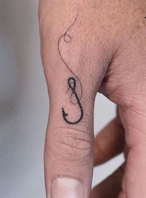 Get simple fish hook tattoo to actually ensure astonishing results