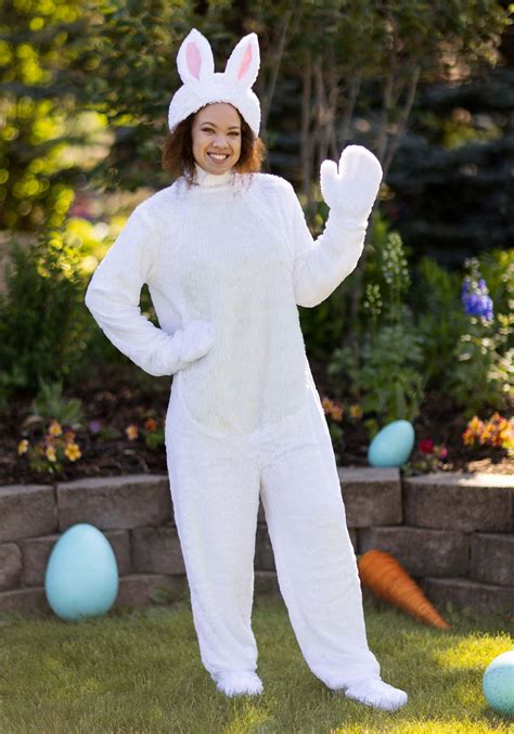 White Bunny Adult Costume