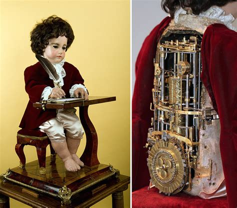 Remarkable 240-Year-Old Doll Automaton Can Write Actual Programmable Text