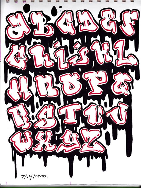 Graffiti Font | Robotic Drinking Buddy