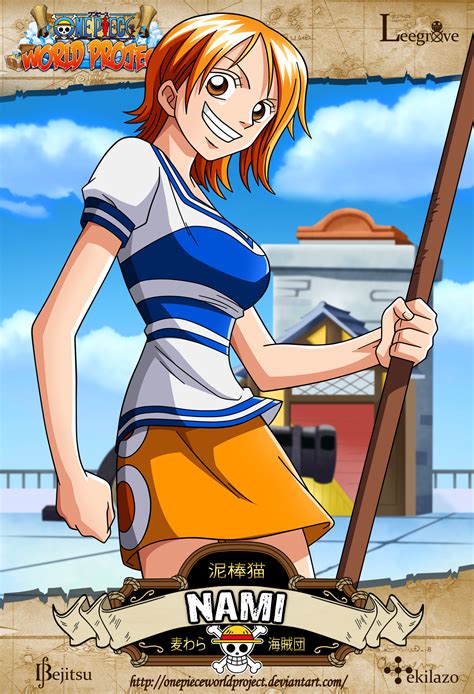 One Piece - Nami by OnePieceWorldProject on DeviantArt