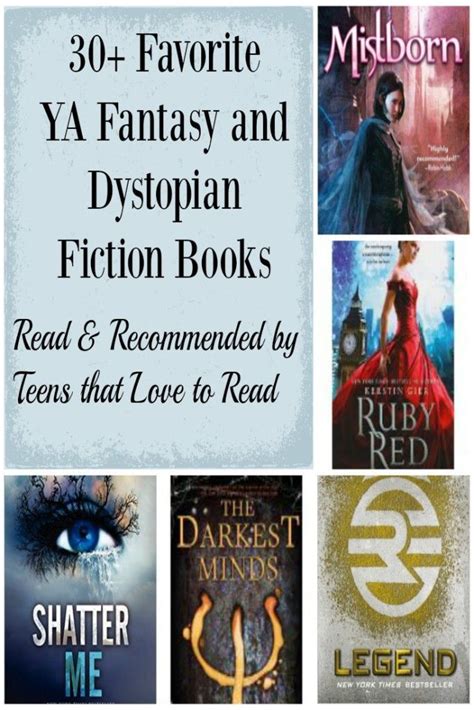 Looking for a great dystopian fiction or fantasy YA book to read? These ...