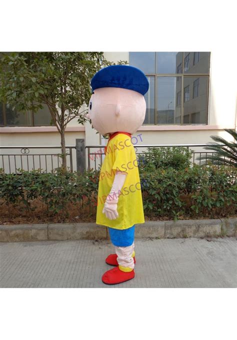 Caillou Mascot Costume Adult Size Caillou Boy Cartoon Mascot Costumes ...