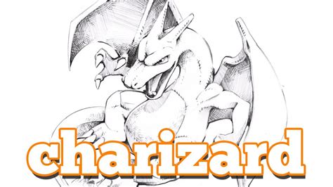 How to Draw Charizard - Sketching Pokemon with Pencil | Request | NCS ...