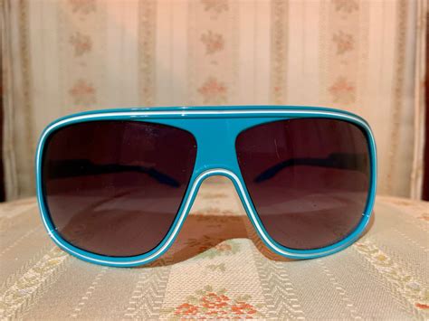 Vintage 80’s Turquoise Aviator Sunglasses